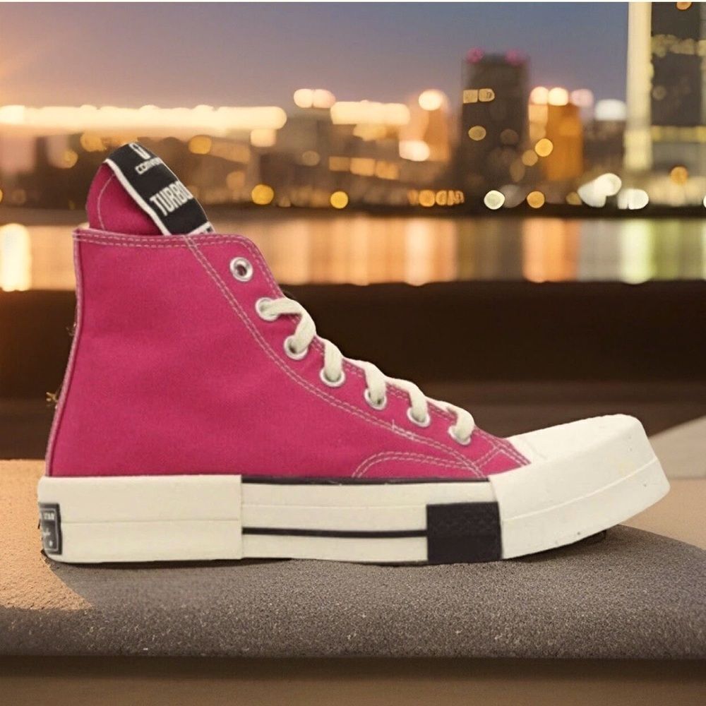Converse TURBODRK  Chuck Taylor All Star 70 Rick Owens Pink A05685C 10 US mens
